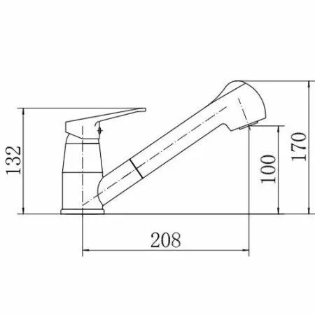 Смеситель для кухни FASHUN (A6013)