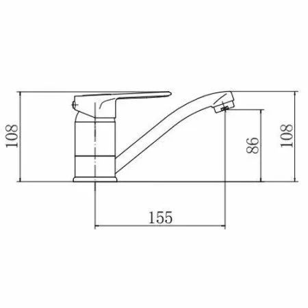 Смеситель для кухни FASHUN (A4504)