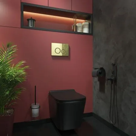 Клавиша смыва IDDIS золото Unisteel 001 (UNS01GGi77) - купить в Москве по низкой цене в интернет-магазине с доставкой по всей России | HITsant Клавиша смыва IDDIS золото Unisteel 001 (UNS01GGi77)