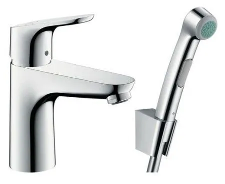 Смеситель Hansgrohe Focus 31927000 для умывальника с гигиеническим душем
