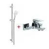 Комплект смесителя 2в1 Paini Torre 98ZPCRDJSEDIT1TO2VFH1BELR для ванны с душевым комплектом, хром