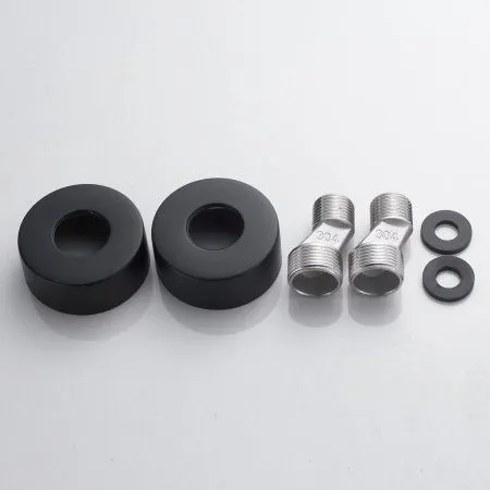 Смеситель для душевой кабины однорычажный  Shevanik S4716H, Черный