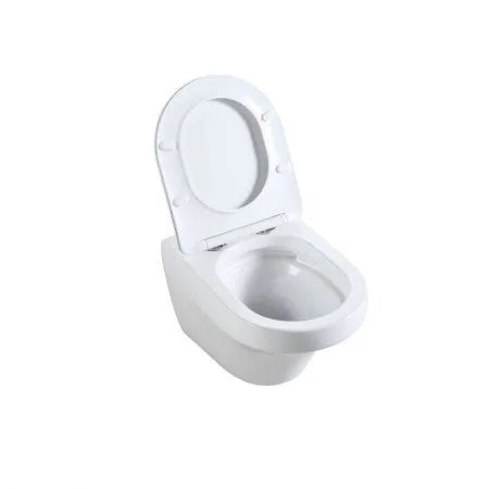 Унитаз подвесной Vincea Edge VT1-27 белый - купить в Москве по низкой цене в интернет-магазине с доставкой по всей России | HITsant Унитаз подвесной Vincea Edge VT1-27 белый