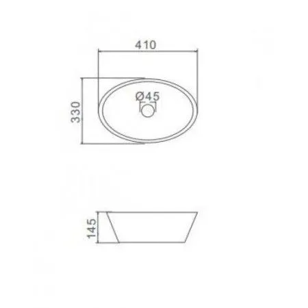 Раковина керамическая Gappo GT304