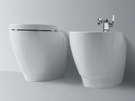 Унитаз приставной Simas Bohemien BO18 белый