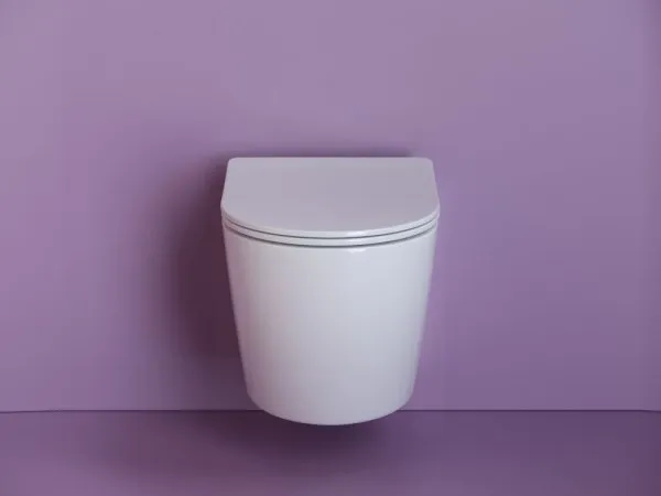 Унитаз подвесной Ceramica Nova Uno CN11001 микролифт, белый - купить в Москве по низкой цене в интернет-магазине с доставкой по всей России | HITsant Унитаз подвесной Ceramica Nova Uno CN11001 микролифт, белый