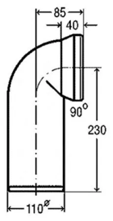 Отвод для унитаза Viega 100551 угловой - купить в Москве по низкой цене в интернет-магазине с доставкой по всей России | HITsant Отвод для унитаза Viega 100551 угловой