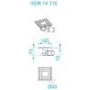 Душевой трап RGW Shower Drain SDR-14 11x11 - купить в Москве по низкой цене в интернет-магазине с доставкой по всей России | HITsant Душевой трап RGW Shower Drain SDR-14 11x11