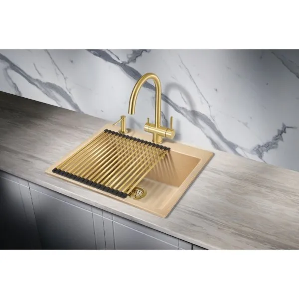 Ролл-мат Milacio Ultra MCU.4536.GD, брашированное золото