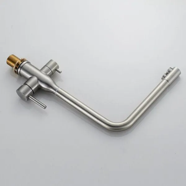 Смеситель для кухни с каналом для фильтрованной воды Shevanik S2OV48ANL,Сатин