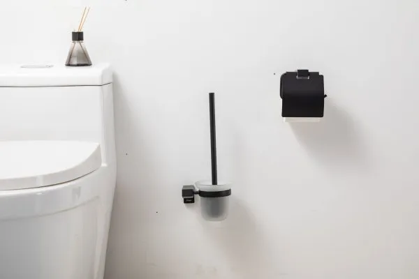 Ершик для унитаза подвесной Frap F3OZ06NU10II-6ZN, черный - купить в Москве по низкой цене в интернет-магазине с доставкой по всей России | HITsant Ершик для унитаза подвесной Frap F3OZ06NU10II-6ZN, черный