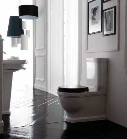 Крышка-сиденье Galassia Ethos орех, петли хром