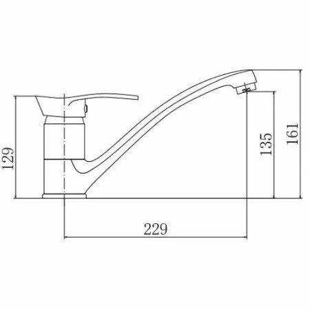 Смеситель для кухни FASHUN (A4201)