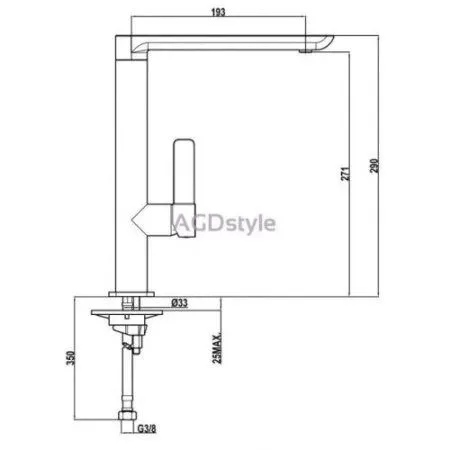 Смеситель TEKA FO 915 хром - купить в Москве по низкой цене в интернет-магазине с доставкой по всей России | HITsant Смеситель TEKA FO 915 хром