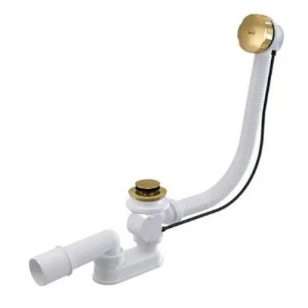 Слив-перелив AlcaPlast A55GOLD-80 золото