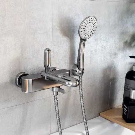 Смеситель для ванны WasserKRAFT Kammel 1800 1801 хром