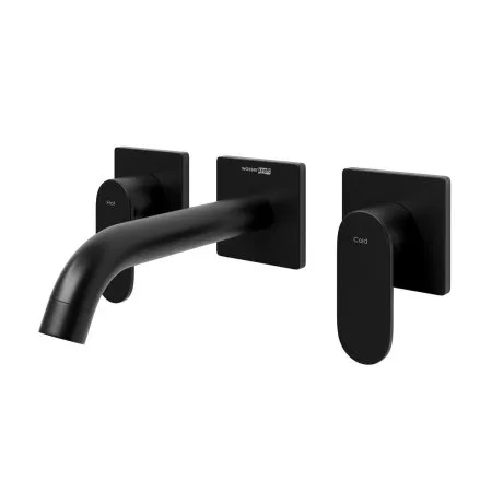 Встраиваемый смеситель для раковины WasserKRAFT Elbe 7400 7445 черный