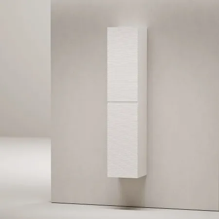 Шкаф-пенал подвесной SANCOS Folk, 350х350х1650 мм, цвет Bianco,  PFL35W