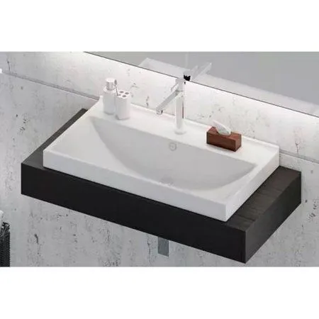 Мебельная раковина Aqwella Fest FST80SLWB01 80 белый