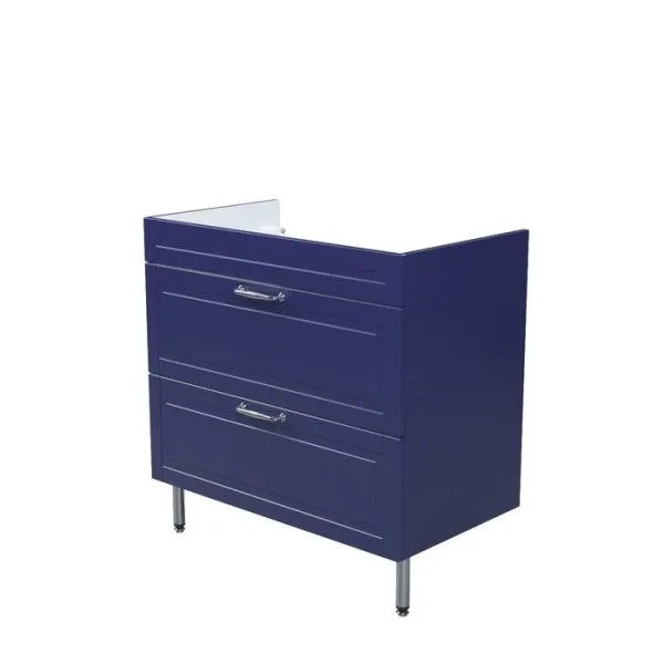 Тумба напольная, 80 см, синий, Oxford, IDDIS, OXF80N0i95 подходит умыв. 0138000i28
