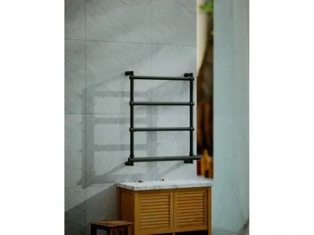 Полотенцесушитель электрический Margaroli Sole 542-4 черный матовый