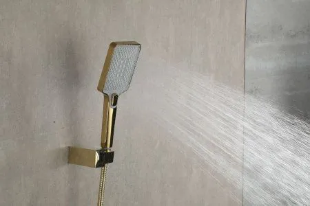 Смеситель для ванны Gappo G3207-3, однорычажный, золото