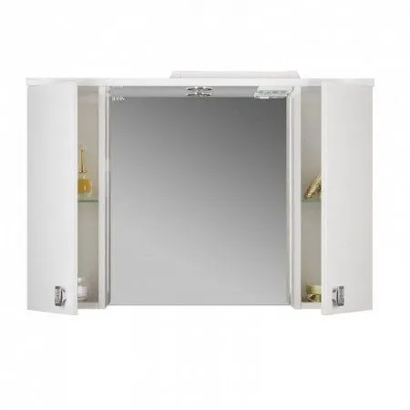 Зеркало-шкаф IDDIS Rise 90 белый (RIS90W0i99)