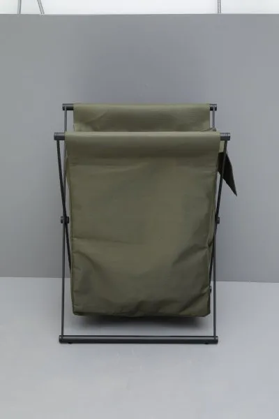 Корзина для белья Allen Brau Priority черный/оливковый