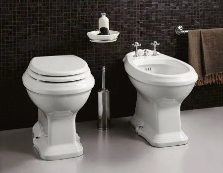 Крышка-сиденье Simas Arcade AR003bi/br белый/бронза