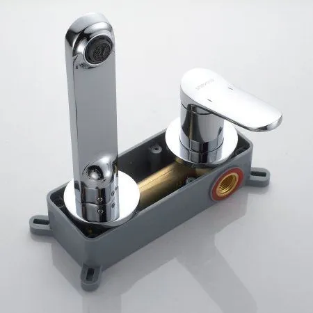 Смеситель для раковины Shevanik S4LT34ON1, Хром