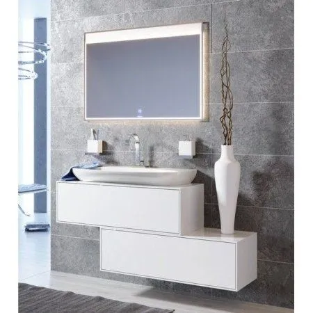 Тумба Aqwella Genesis GEN0310W 100  дополнительная, белый