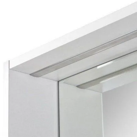 Зеркало Aquaton Капри 1A230402KP010 80 белый глянец