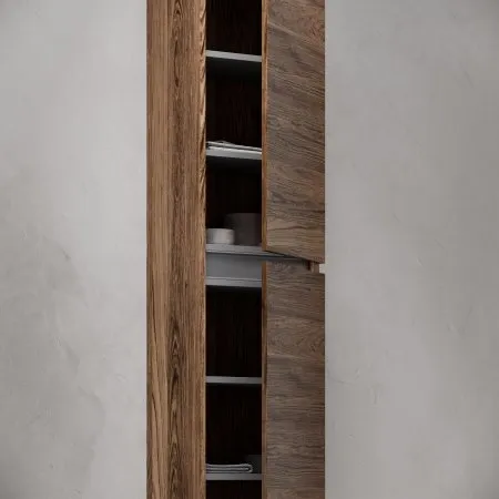 Шкаф-пенал SANCOS Urban подвесной дуб чарльстон , 350х300х1600 мм,  PUR35ECH