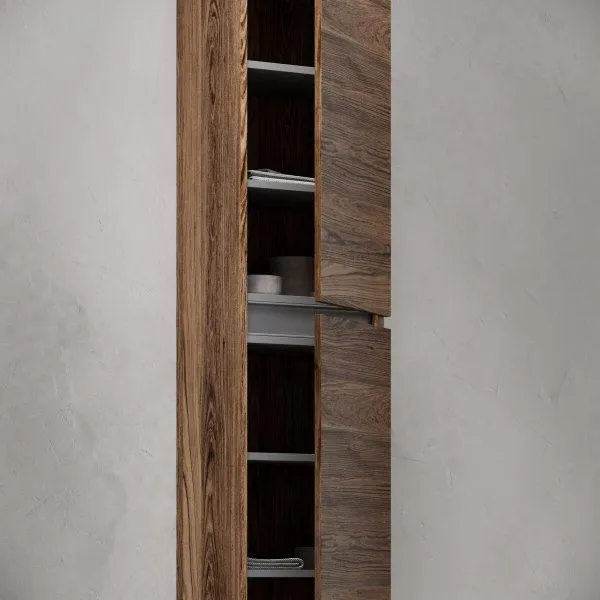 Шкаф-пенал SANCOS Urban подвесной дуб чарльстон , 350х300х1600 мм,  PUR35ECH