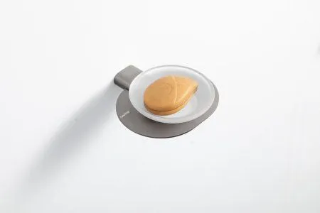 Мыльница стеклянная Gappo G3QQ09GH02TM-9PG оружейная сталь