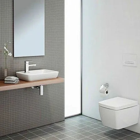 Унитаз подвесной VitrA Metropole 5671B003-0075 белый - купить в Москве по низкой цене в интернет-магазине с доставкой по всей России | HITsant Унитаз подвесной VitrA Metropole 5671B003-0075 белый