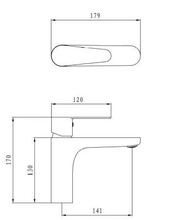 Смеситель для раковины ESKO "Colombo" (COL26M)