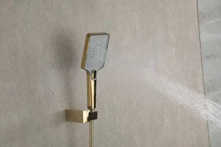 Смеситель для ванны Gappo G3207-3, однорычажный, золото