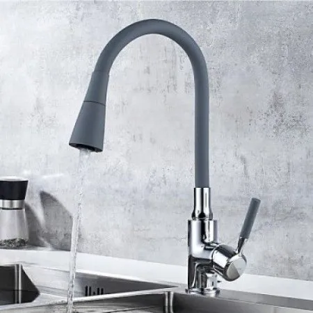 Смеситель Ledeme L4199-9 серый