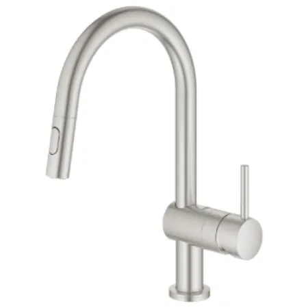 Смеситель Grohe Minta Touch 31358DC2 нержавеющая сталь