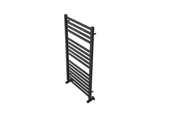 Полотенцесушитель водяной Aquatek (Акватек) Лира П16 500х1100 мм, черный муар, подключение нижнее/диагональное, сверхпрочная пищевая нержавеющая сталь AISI 304L, гарантия 10 лет