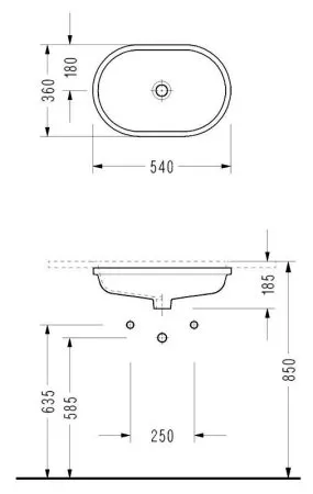 Раковина Serel 0571