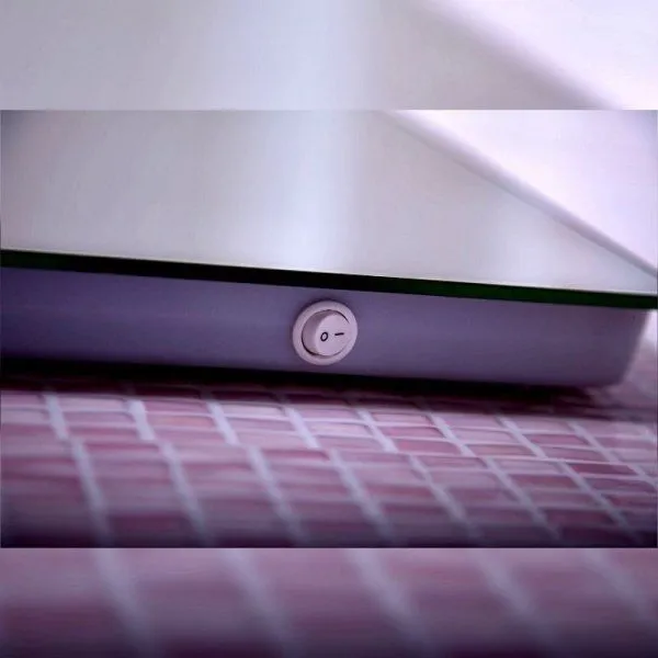 Зеркало Бриклаер Эстель-1 60 с подсветкой LED, кнопочный выключатель