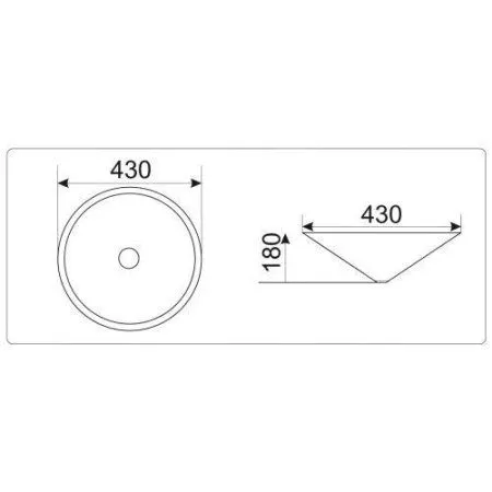 Умывальник Gid YJ848 71149