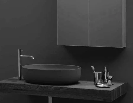 Раковина Kerasan Nolita 534331*0 60х40 черный матовый - купить в Москве по низкой цене в интернет-магазине с доставкой по всей России | HITsant Раковина Kerasan Nolita 534331*0 60х40 черный матовый