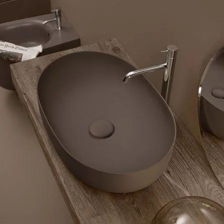 Раковина Kerasan Nolita 534375*0 60х40 бургундский матовый