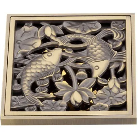 Душевой трап Gappo G81002-4 с решеткой - купить в Москве по низкой цене в интернет-магазине с доставкой по всей России | HITsant Душевой трап Gappo G81002-4 с решеткой