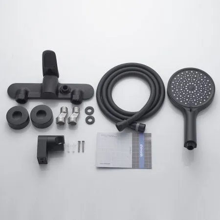 Смеситель  для душа Shevanik S4OR71TI6HSG, Черный