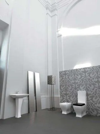 Чаша для унитаза-моноблока ArtCeram JZV003 01;00 белый глянцевый