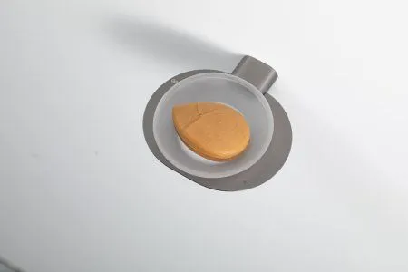 Мыльница стеклянная Gappo G3QQ09GH02TM-9PG оружейная сталь